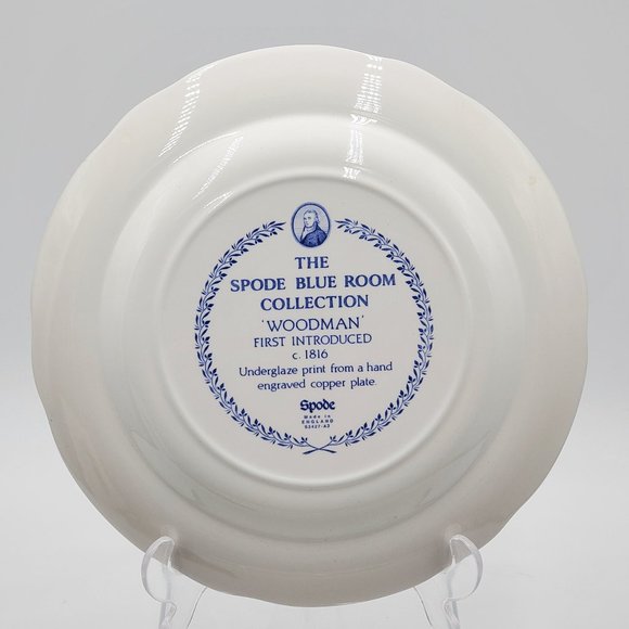 Spode Blue Room Collection - Set of 5 Collectible Plates - Picture 7 of 16